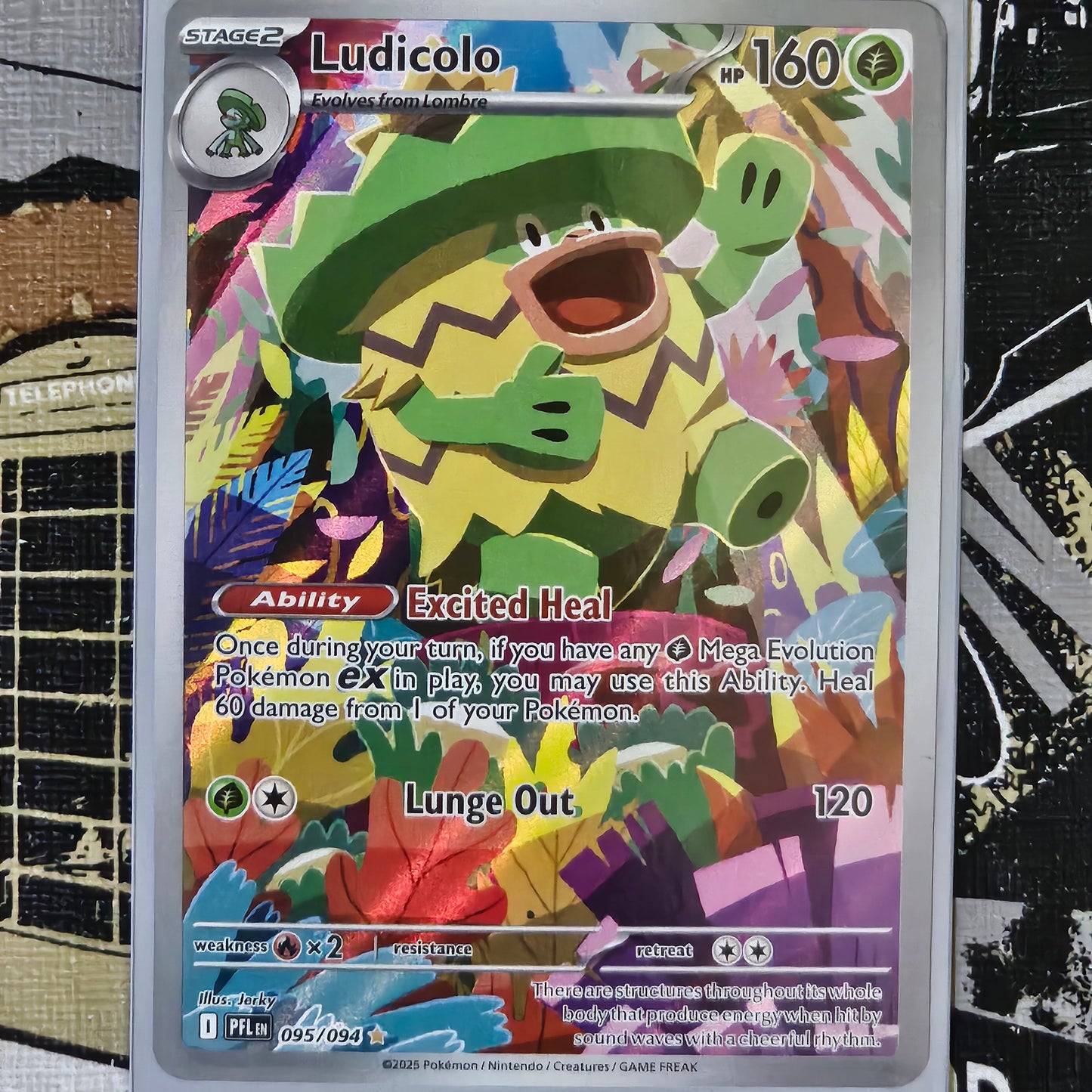 Ludicolo 095/094 Illustration Rare