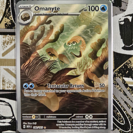 Omanyte 180/165 Illustration Rare