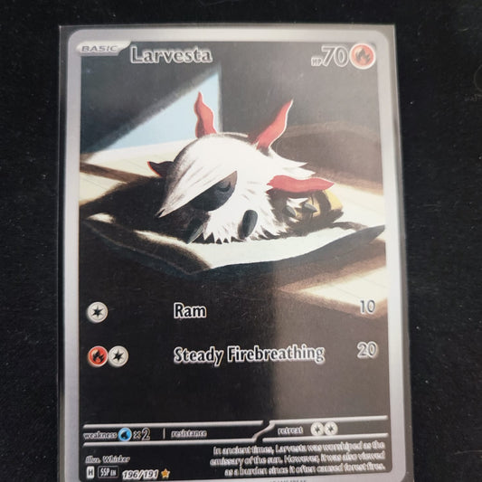 Larvesta 196/191 Illustration Rare