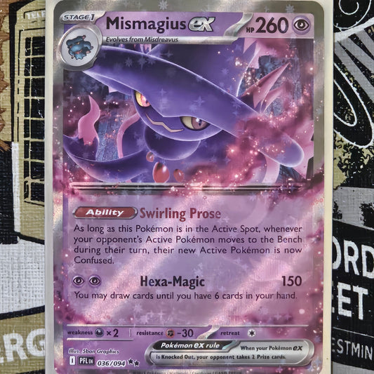 Mismagius ex 036/094 Double Rare