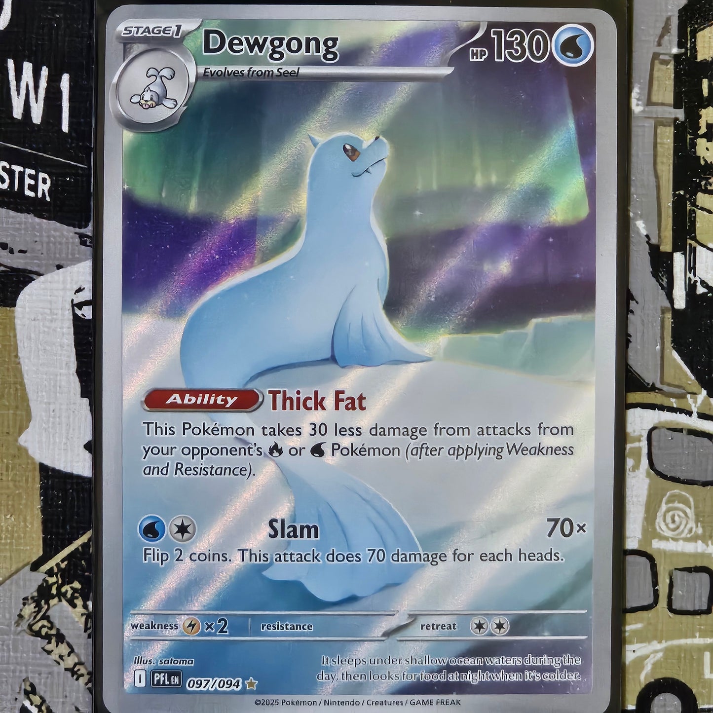 Dewgong 097/094 Illustration Rare