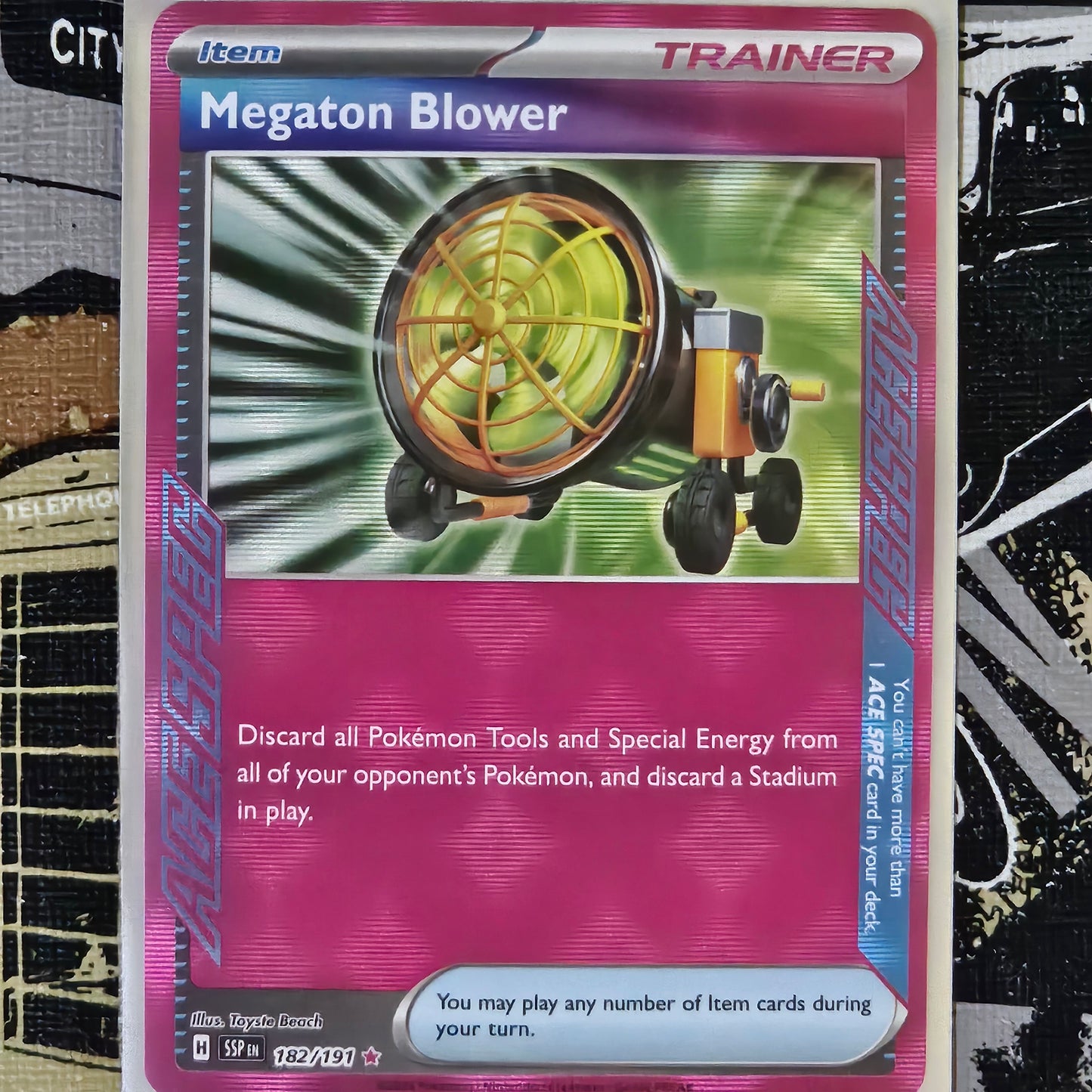 Megaton Blower 182/191 ACE SPEC Rare