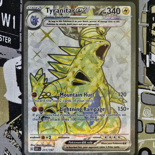 Tyranitar ex 211/197 Ultra Rare