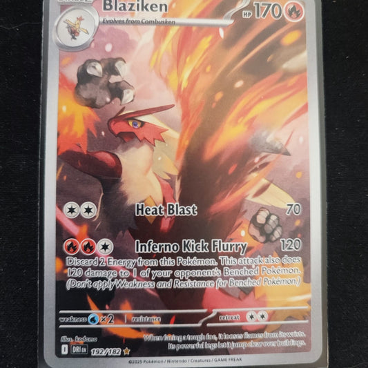 Blaziken 192/182 Illustration Rare
