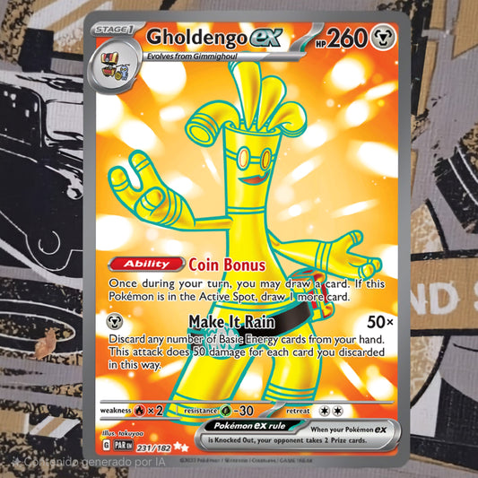 Gholdengo ex 231/182 Ultra Rare