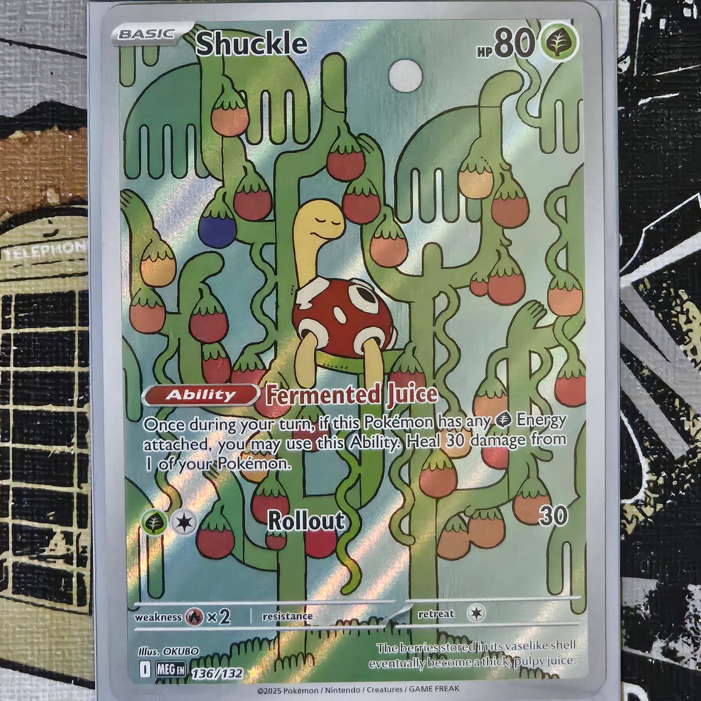 Shuckle 136/132 Illustration Rare