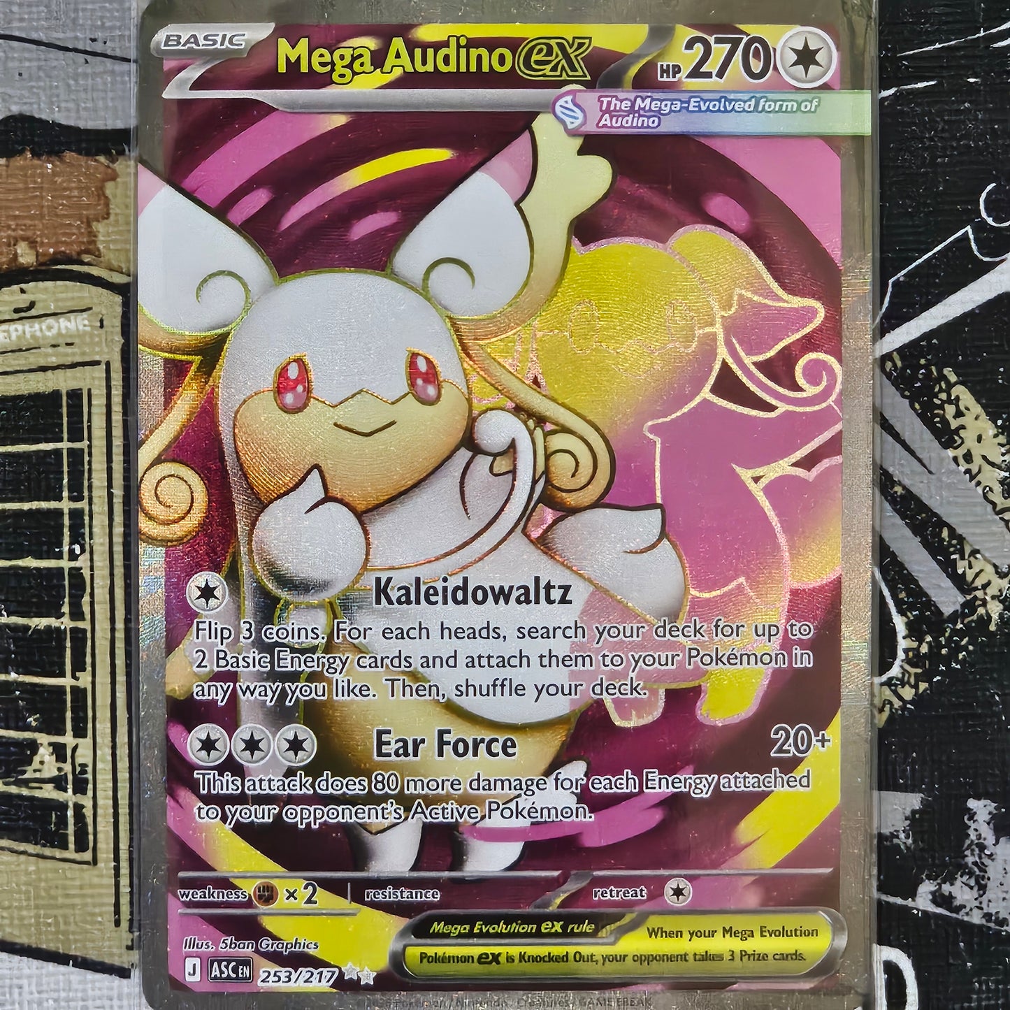 Mega Audino ex 253/217 Ultra Rare