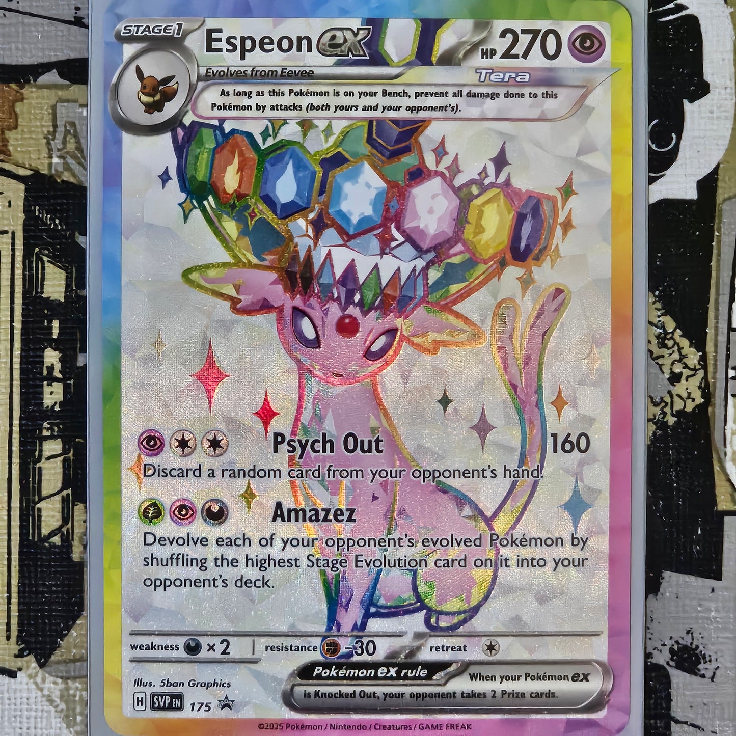 Espeon ex SVP175 Promo