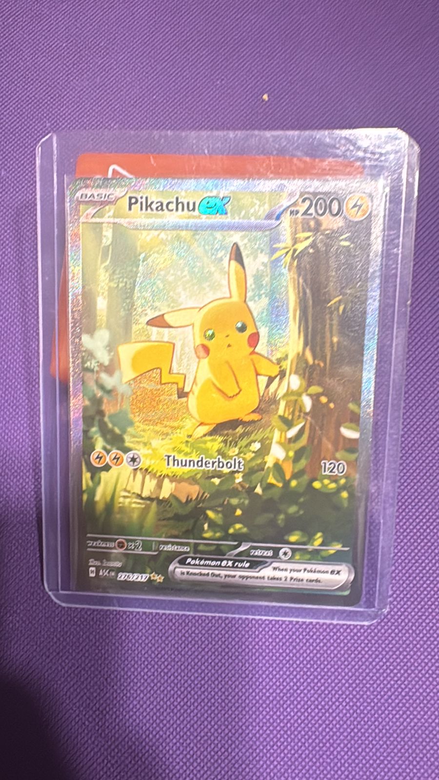 Pikachu ex 276/217 Special Illustration Rare