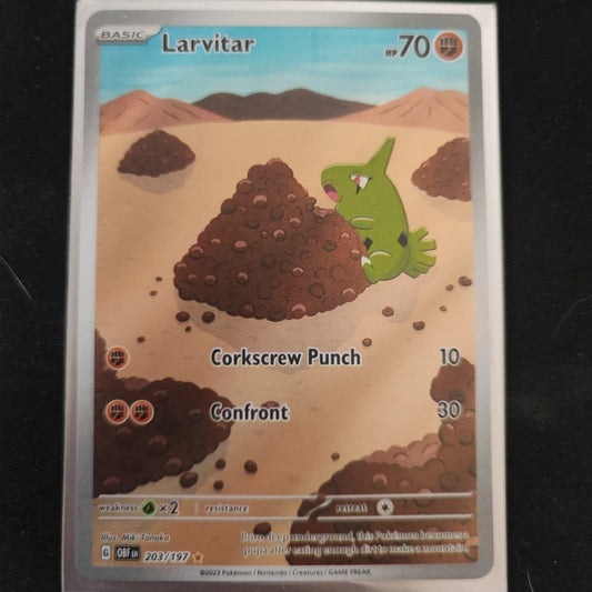 Larvitar 203/197 Illustration Rare