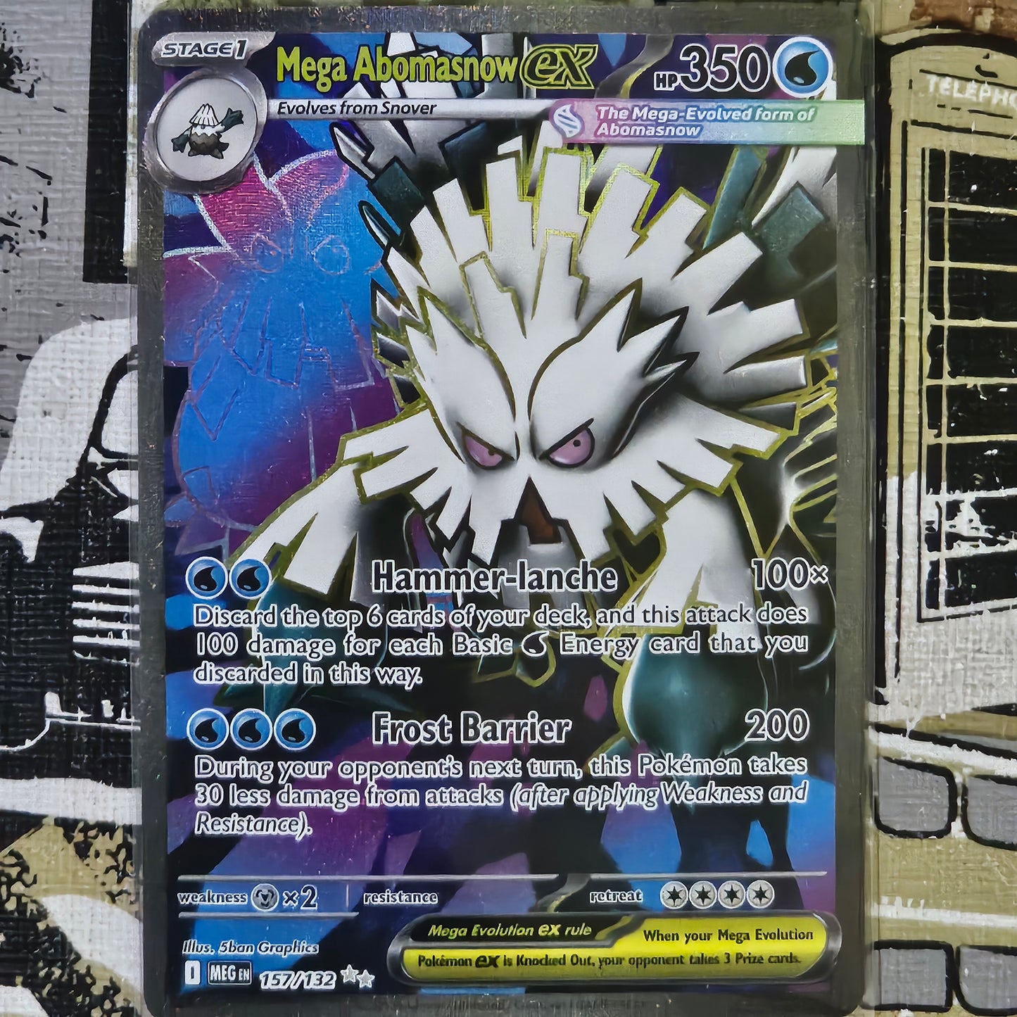 Mega Abomasnow ex 157/132 Ultra Rare