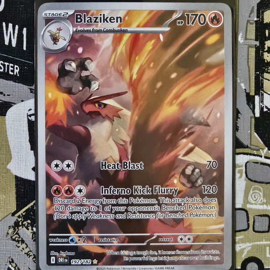 Blaziken 192/182 Illustration Rare