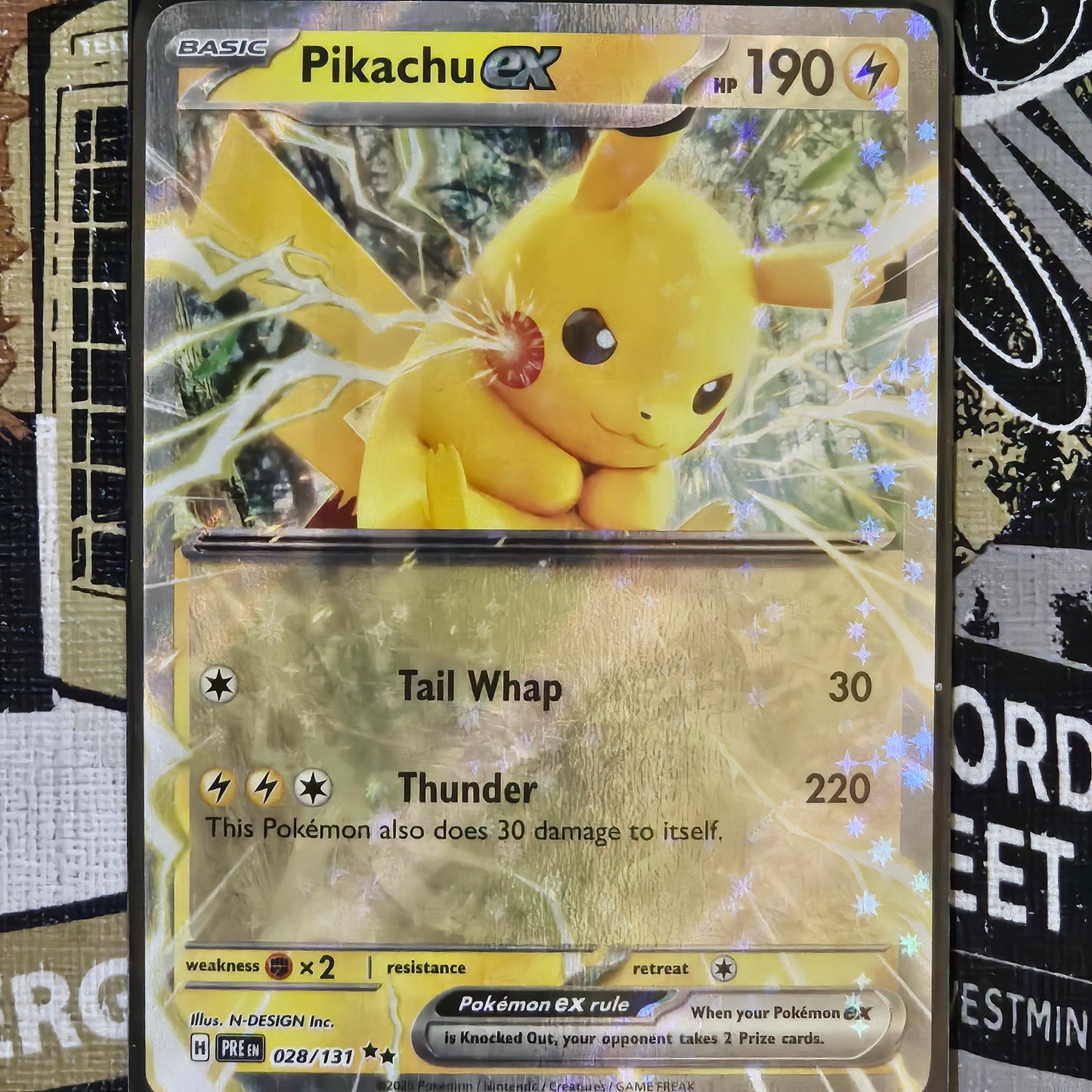 Pikachu ex 028/131 Double Rare