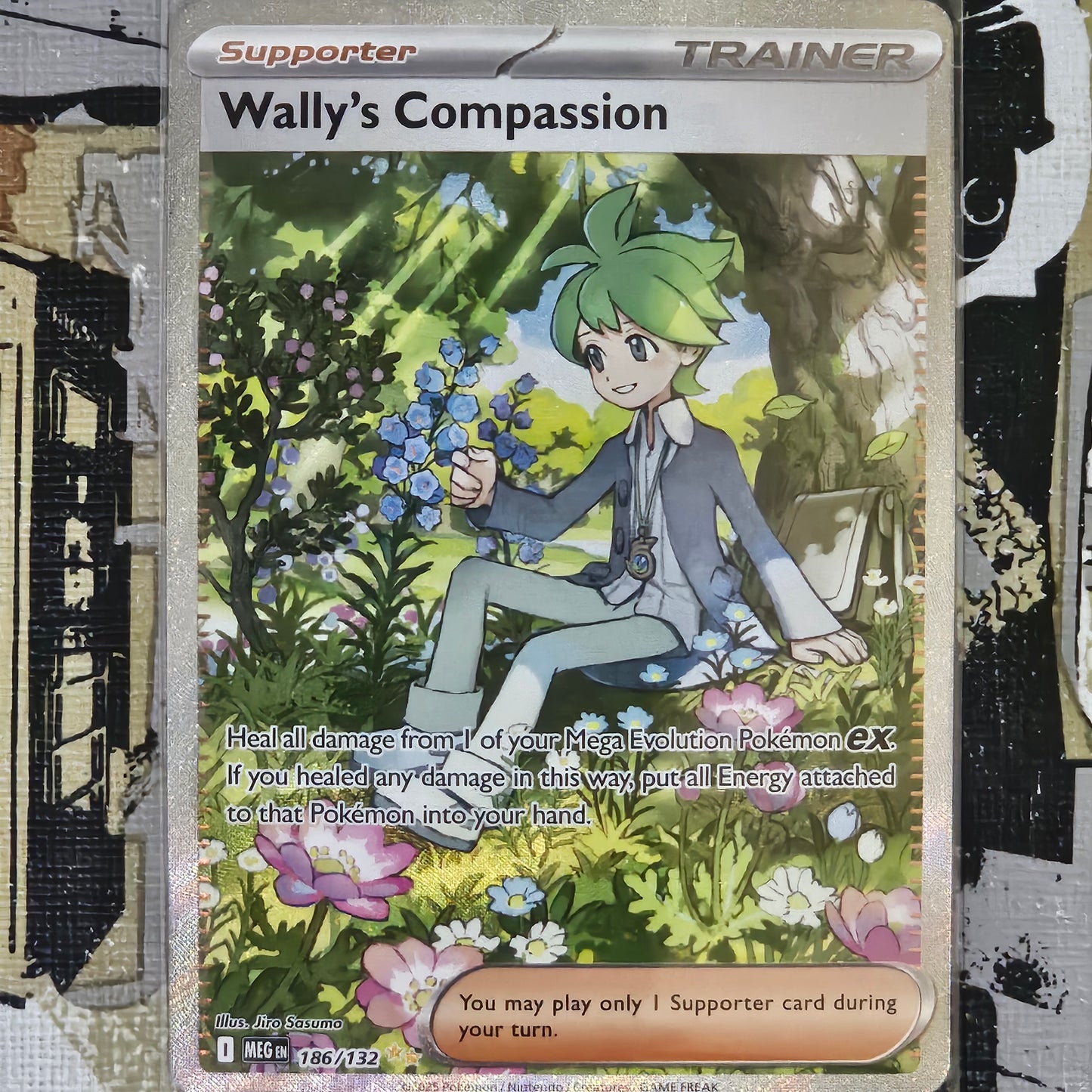 Wally's Compassion 186/132 Special Illustration Rare