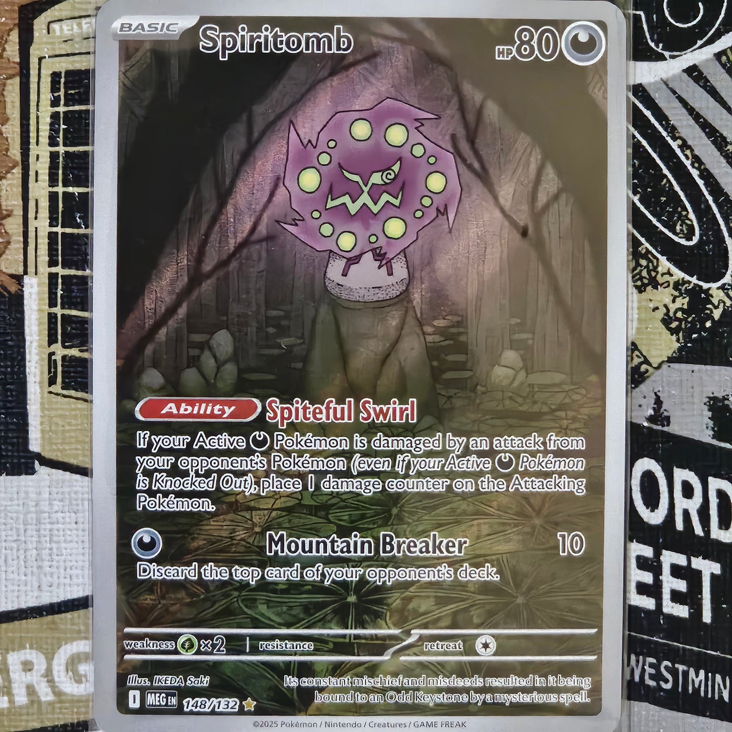Spiritomb 148/132 Illustration Rare