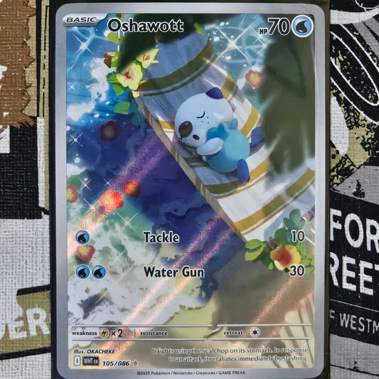 Oshawott 105/086 Illustration Rare