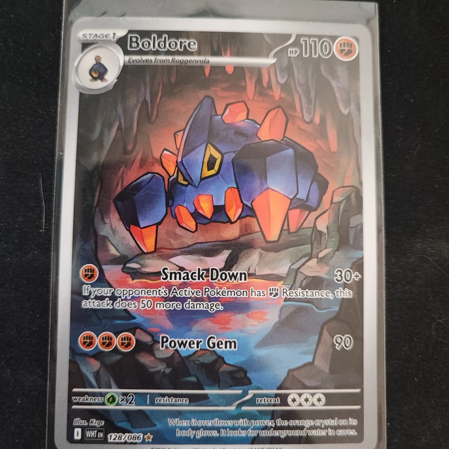 Boldore 128/086 Illustration Rare