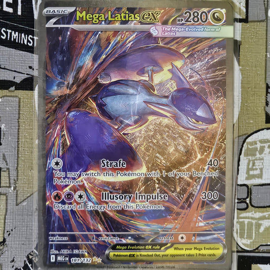 Mega Latias ex 181/132 Special Illustration Rare