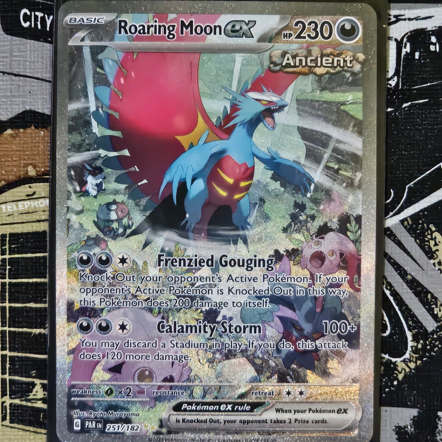 Roaring Moon 251/182 Special Illustration Rare