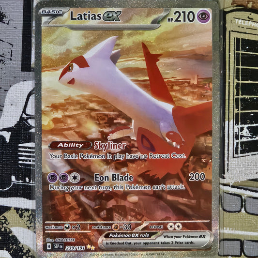 Latias ex 239/191 Special Illustration Rare