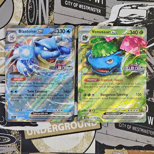 Venusaur & Blastoise Promo Set