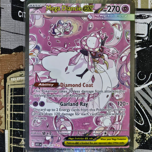 Mega Diancie ex 282/217 Special Illustration Rare